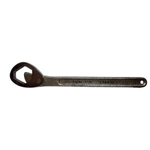 Adjustable Chrome-Plated Wrench 13/16"-1 1/4" Hexagonal Head Heavy Duty Metal To